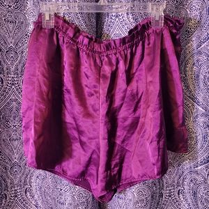 vintage Victoria's secret satin shorts